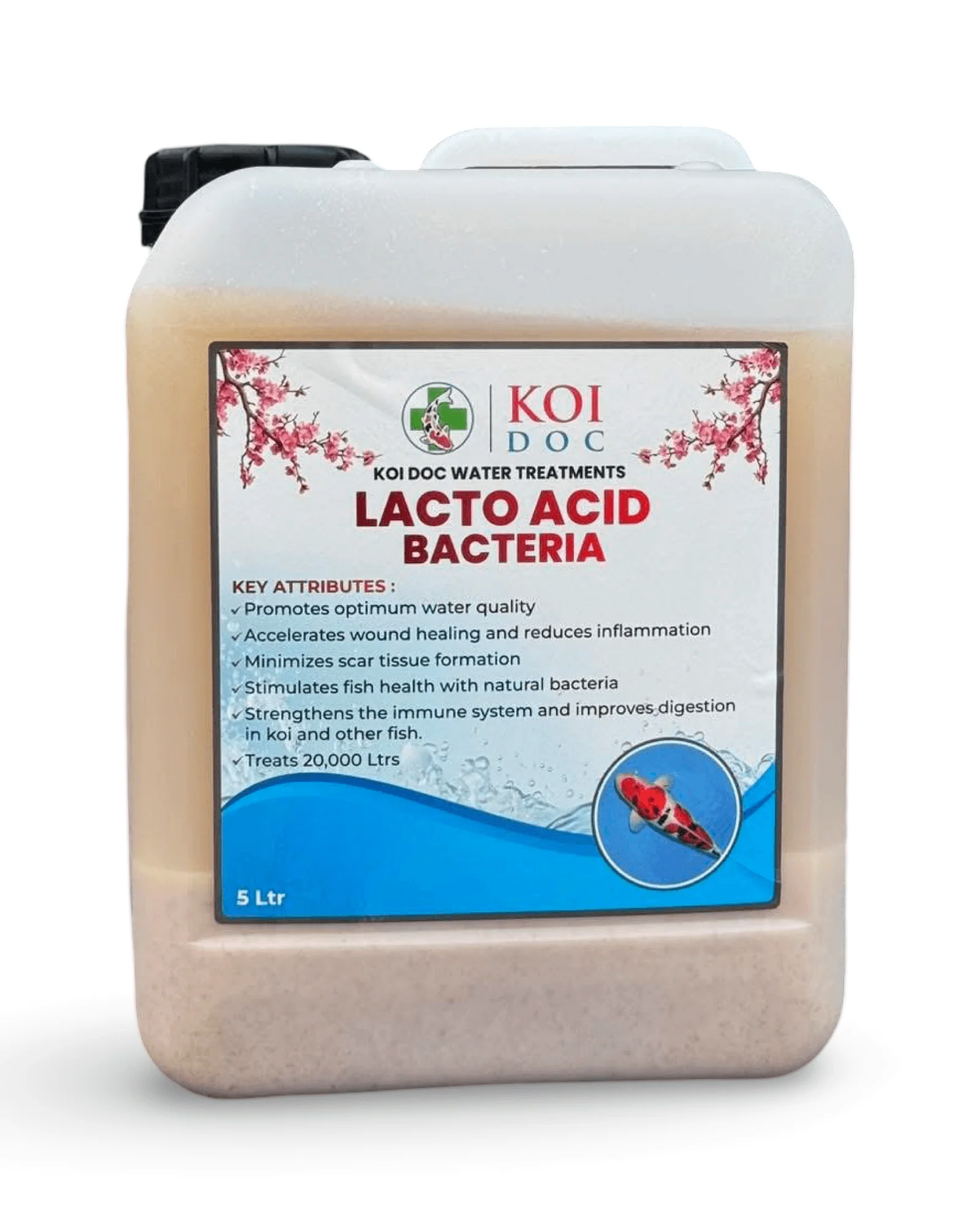 Koi Doc Lacto Acid Bacteria 1 Litre, 5 Litres - Image 3