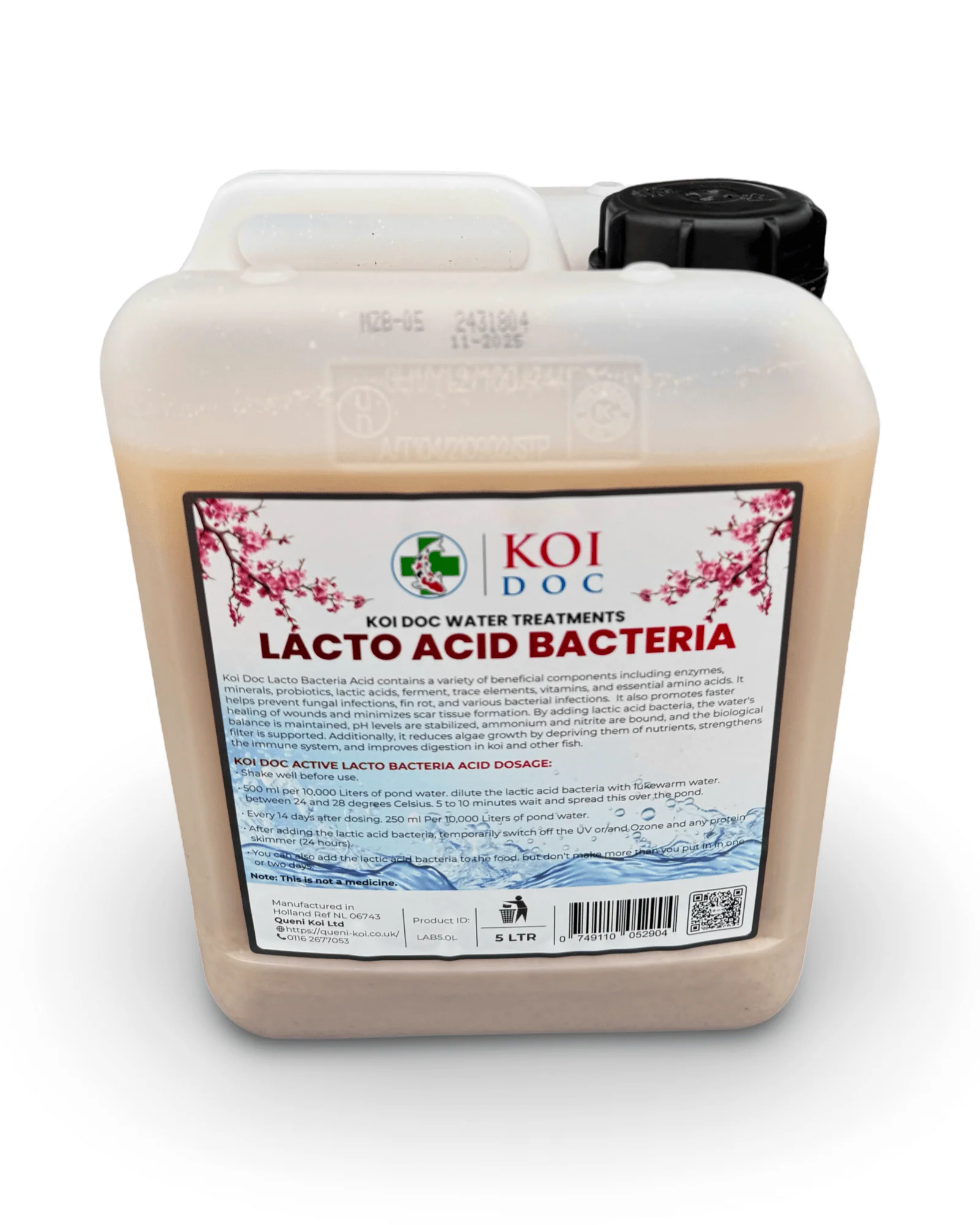 Koi Doc Lacto Acid Bacteria 1 Litre, 5 Litres - Image 7