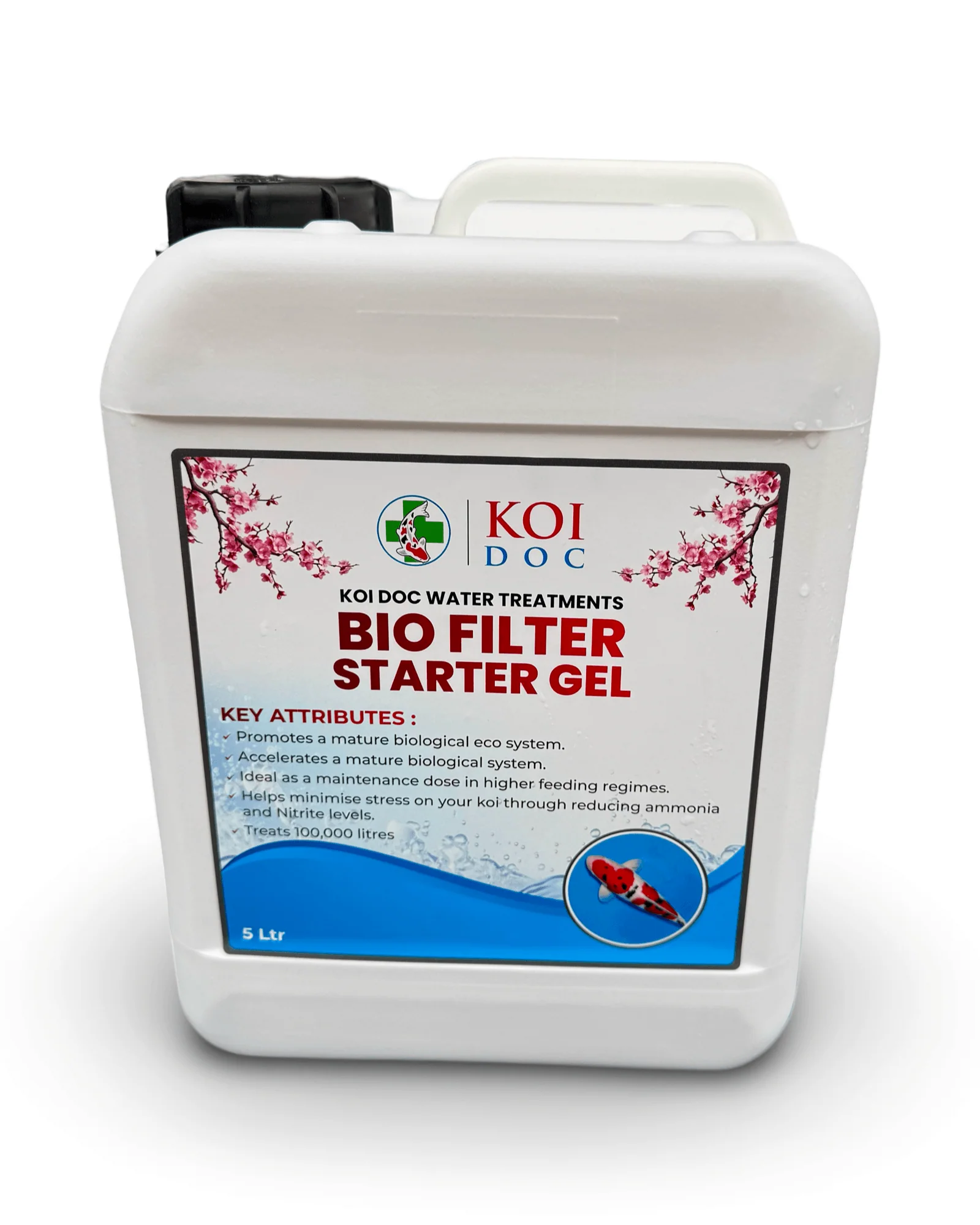 Koi Doc Bio Filter Starter Gel 1 Litre and 5 Litre - Image 5