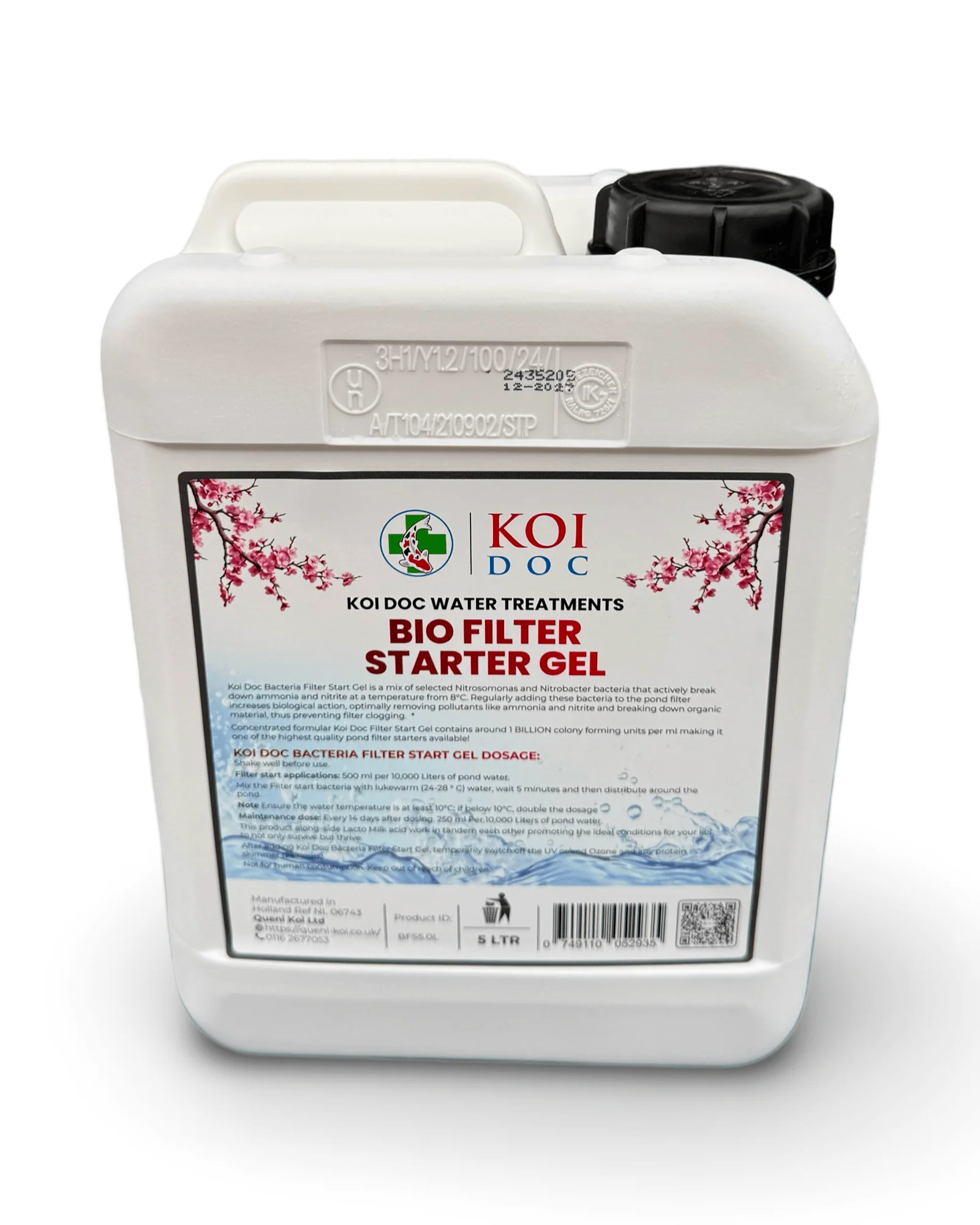 Koi Doc Bio Filter Starter Gel 1 Litre and 5 Litre - Image 6
